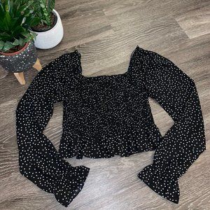 Forever 21 Polka Dot Blouse